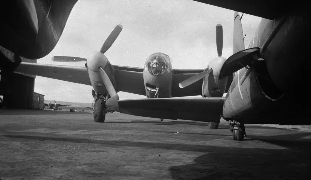DH Mosquito B.20 aircraft of No. 8 Operational Training Unit, RCAF