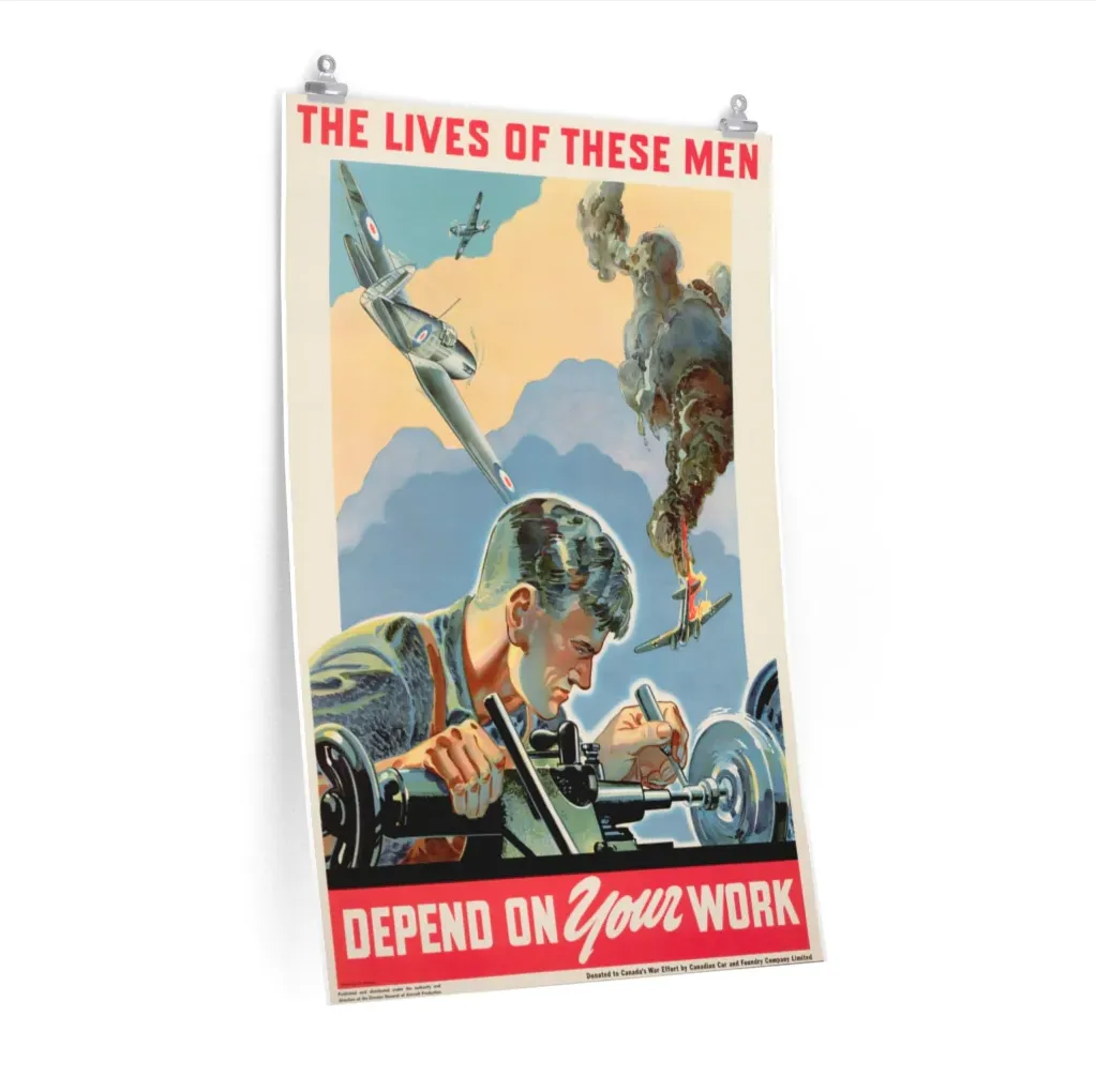WWII poster: Depend on You