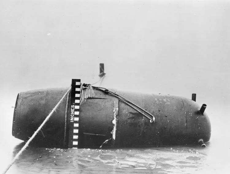 German sea mine