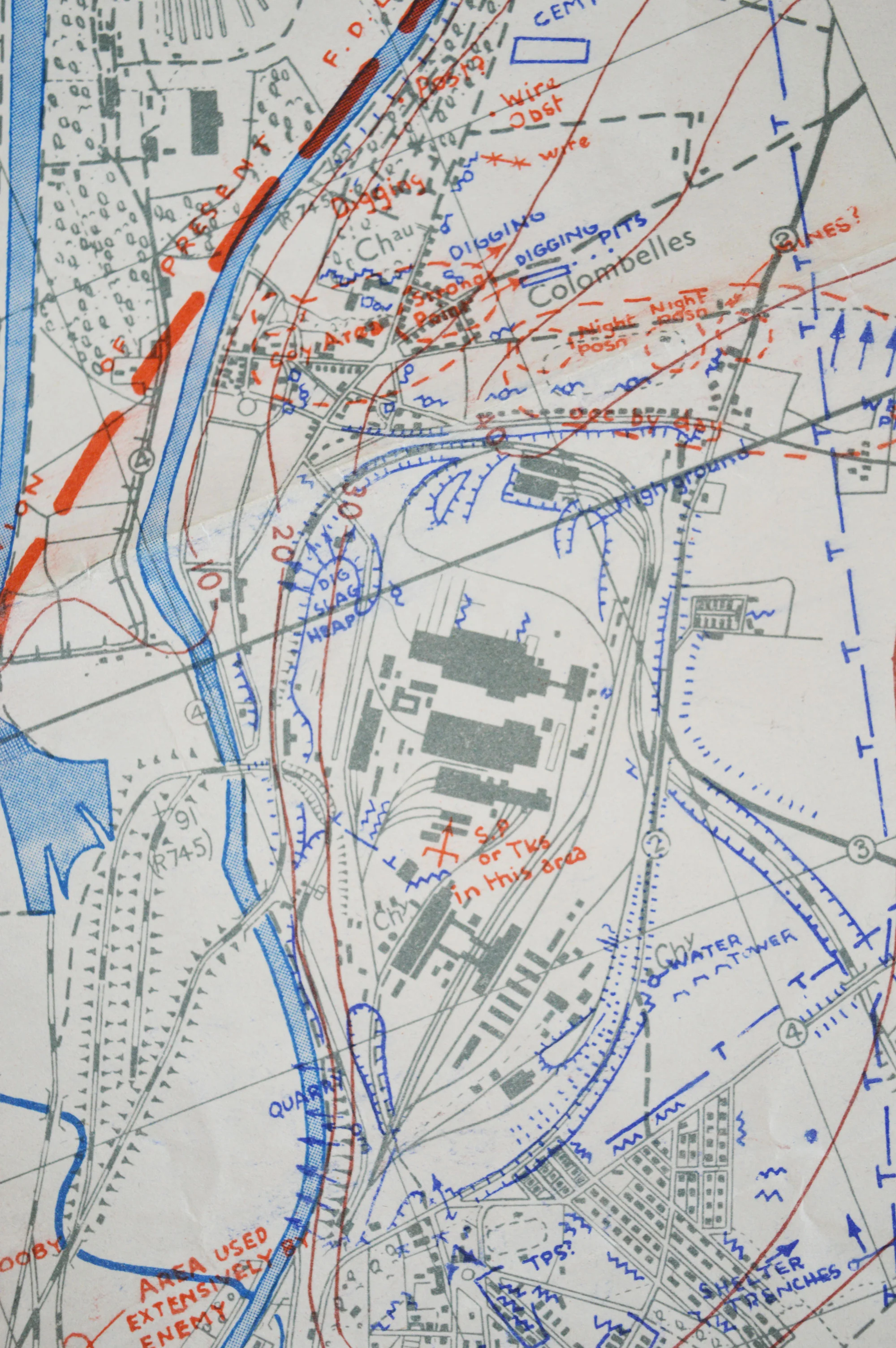 Defensive position overlay. CRMA/LAC/DND