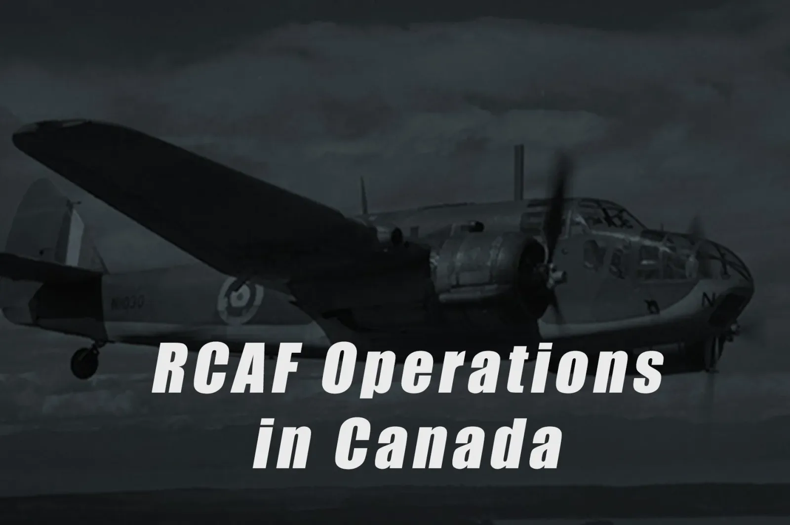 RCAF Operations in Canada