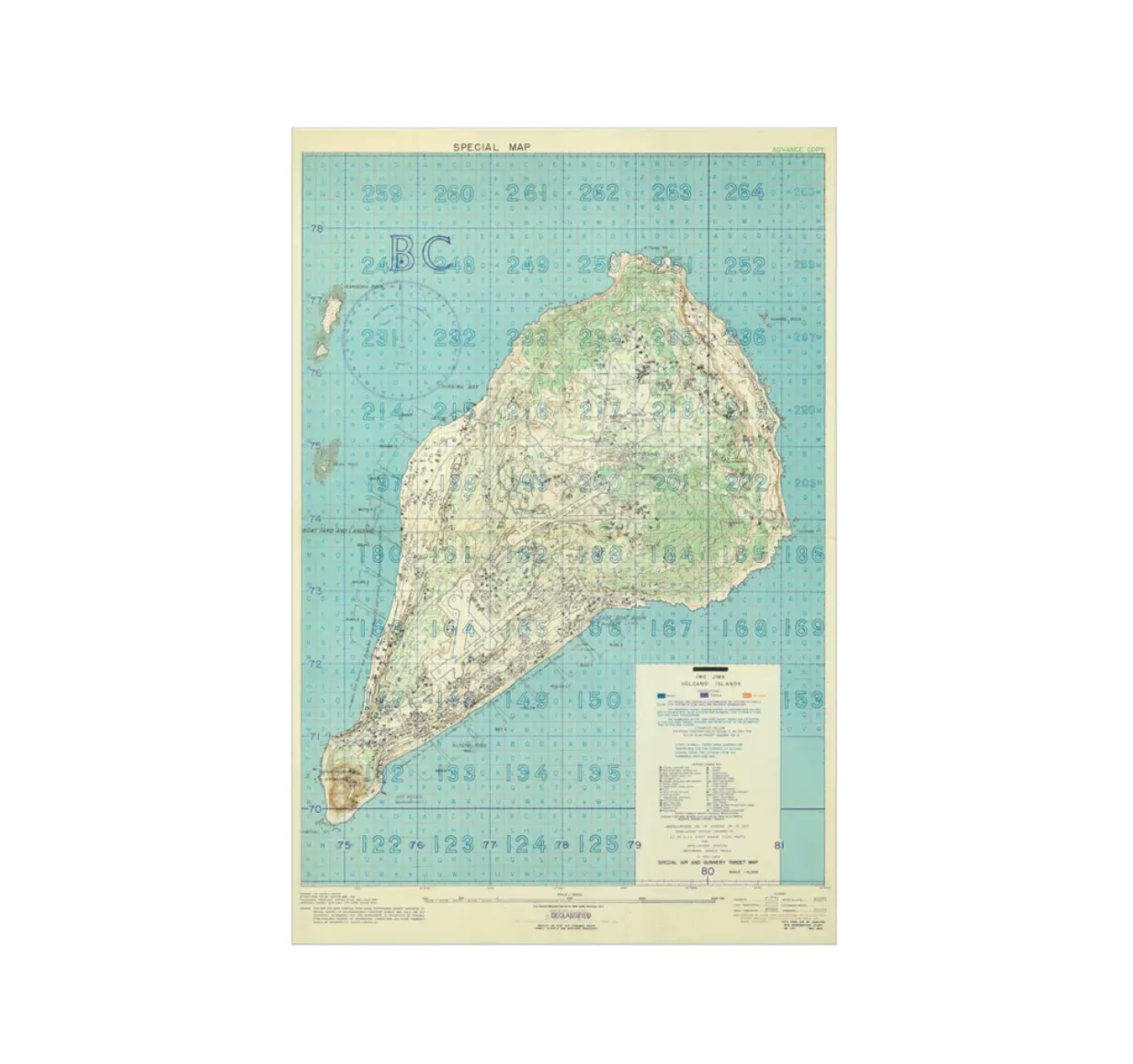 Battle of Iwo Jima map available in the Project '44 store