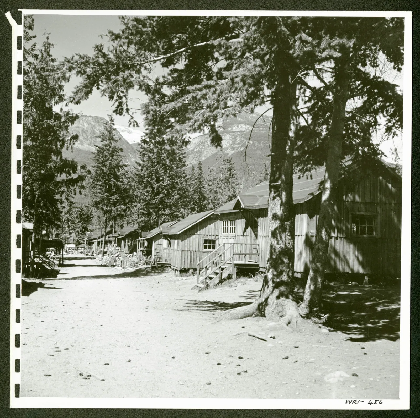 Nearly every home along a New Denver, B.C. street has a garden — reconditioned mining town housing Japanese-Canadians