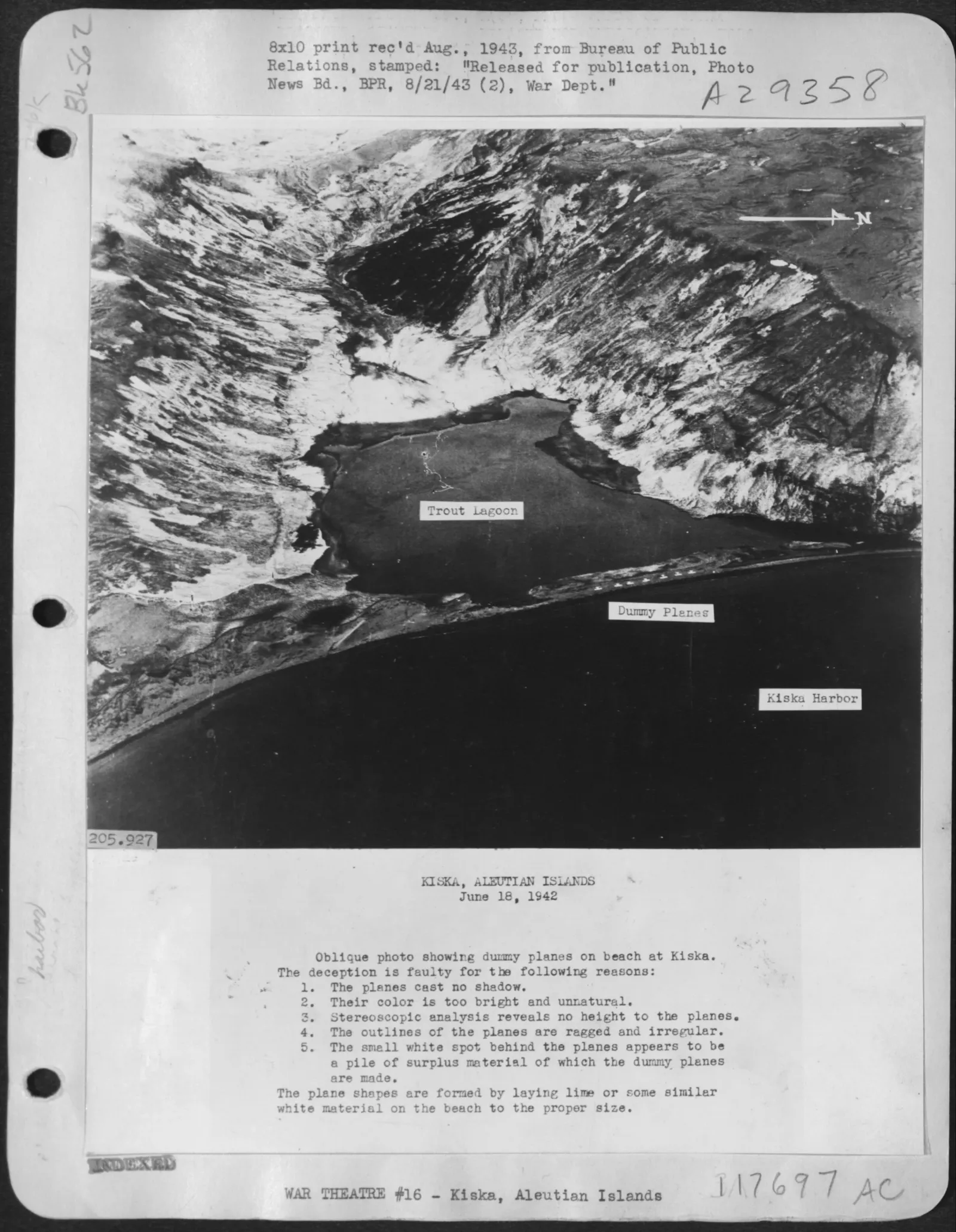 American and Canadian troops landing on Kiska Island, August 1943