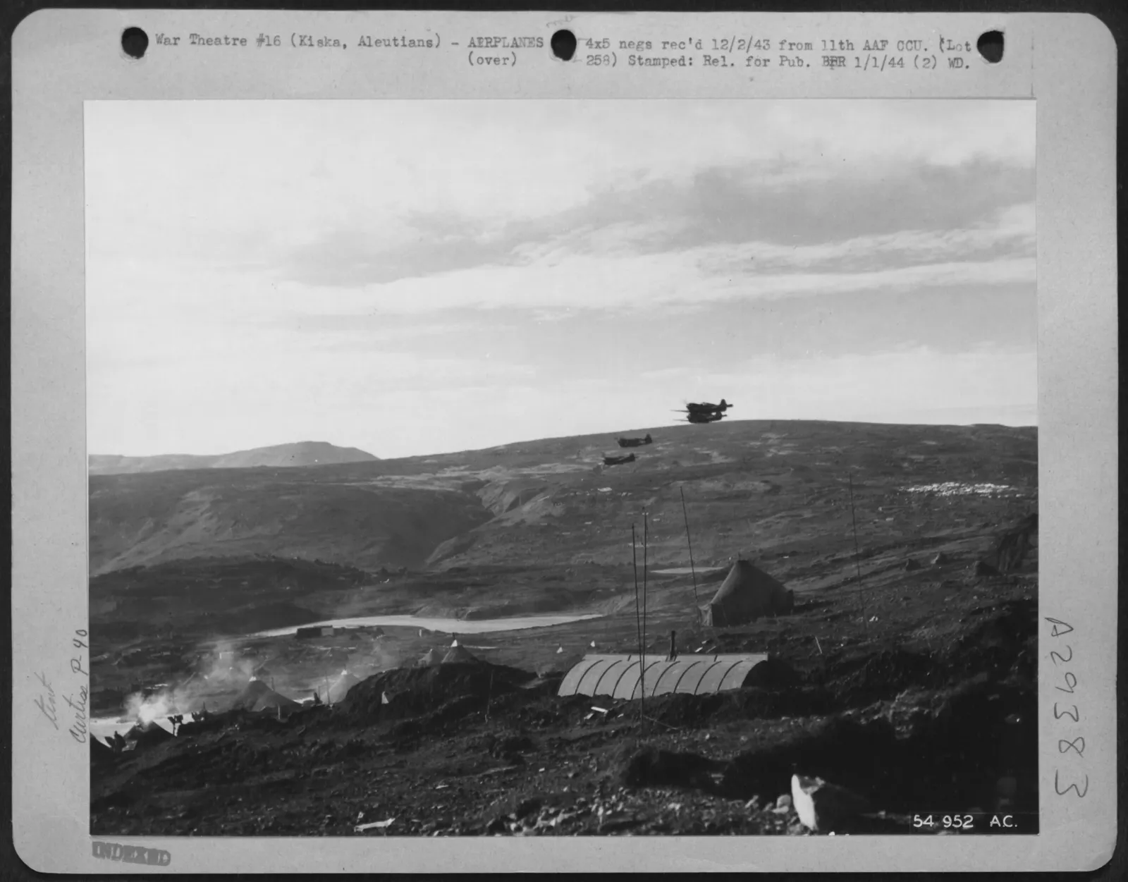 Allied troops on Kiska Island, 1943