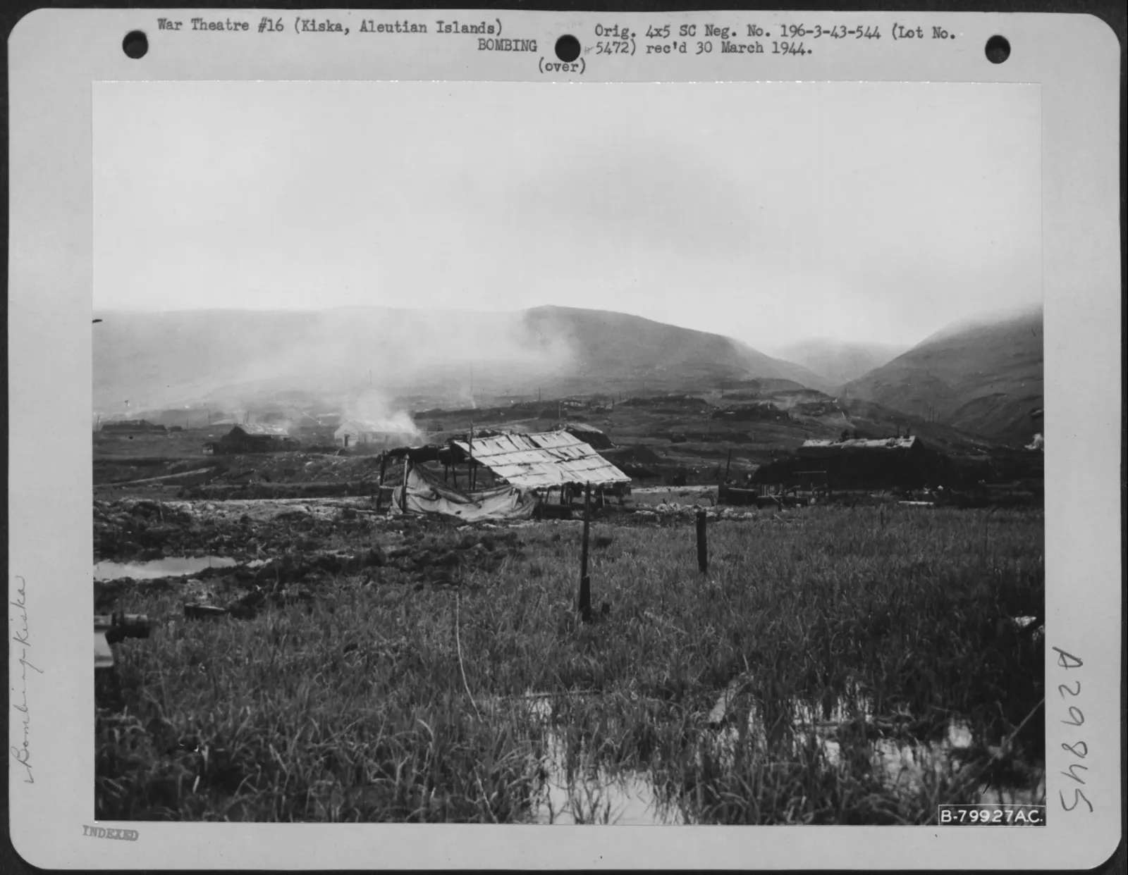 Allied troops on Kiska Island, August 1943