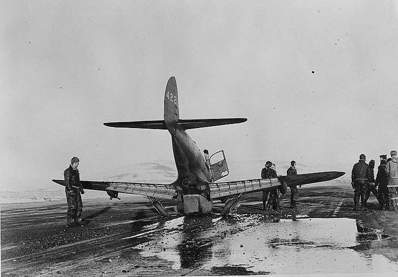 P-39 Airacobra crashed near Nome, Alaska