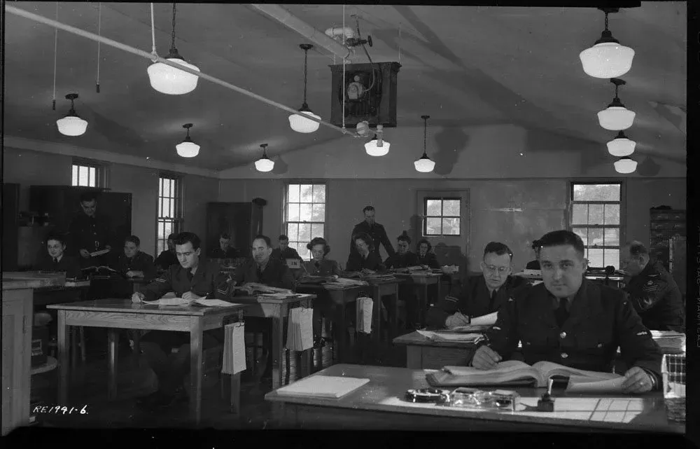 Pay and Accounts Section, RCAF Station Rockcliffe, Ontario, 26 September 1944