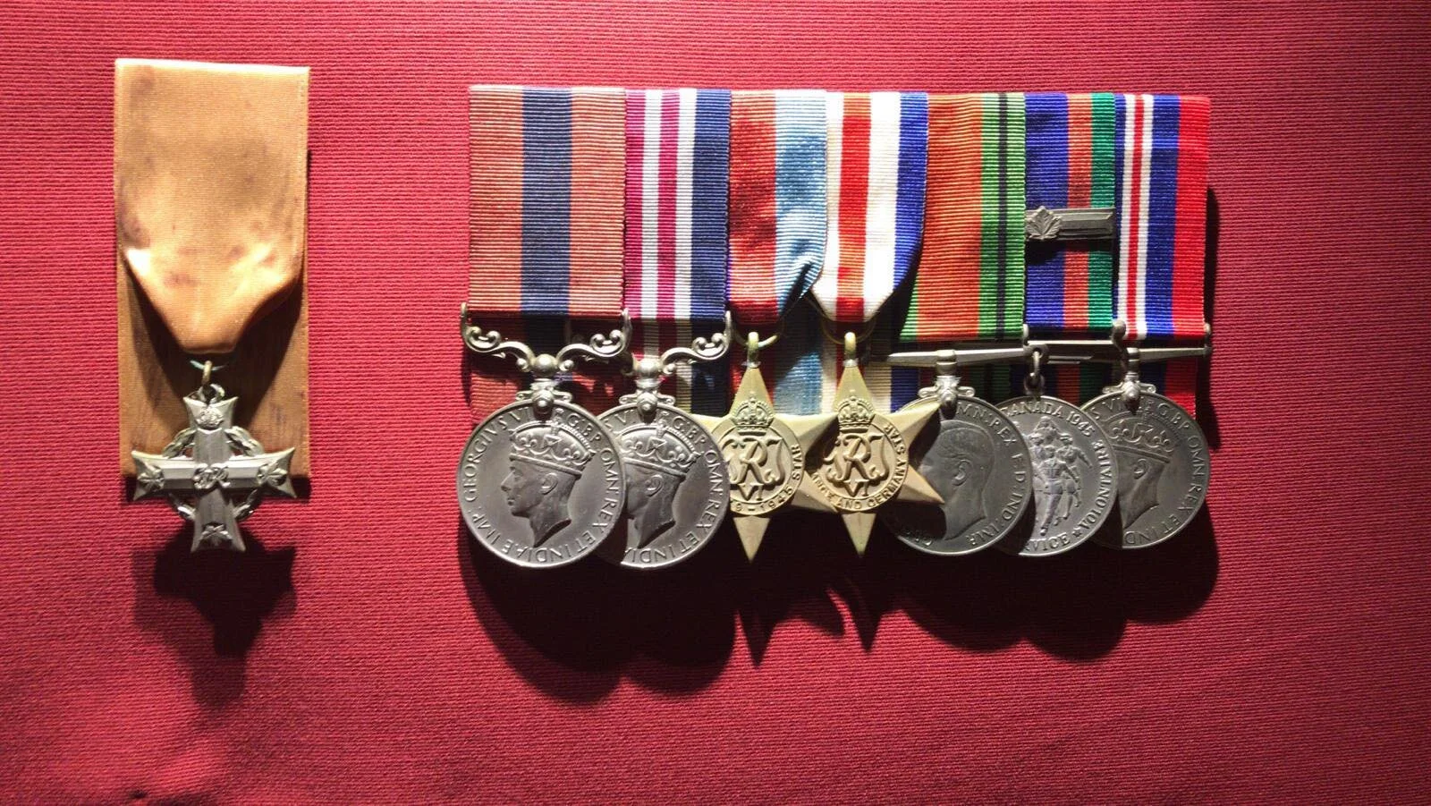 The Distinguished Conduct Medal and Military Medal — both awarded to Sgt. Hurwitz within six weeks of each other.