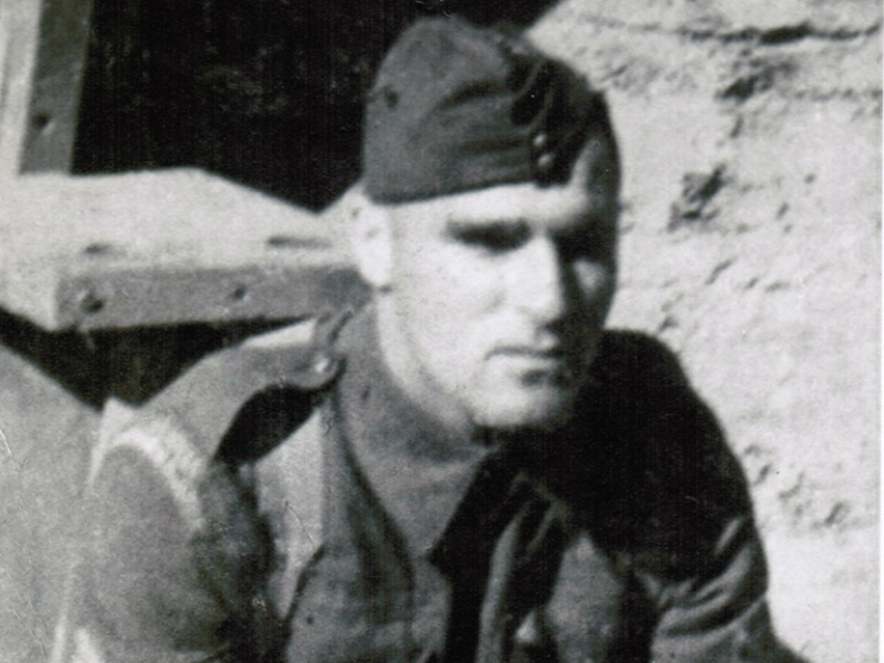 Sgt. Samuel "Moe" Hurwitz, DCM, MM — Canadian Grenadier Guards.