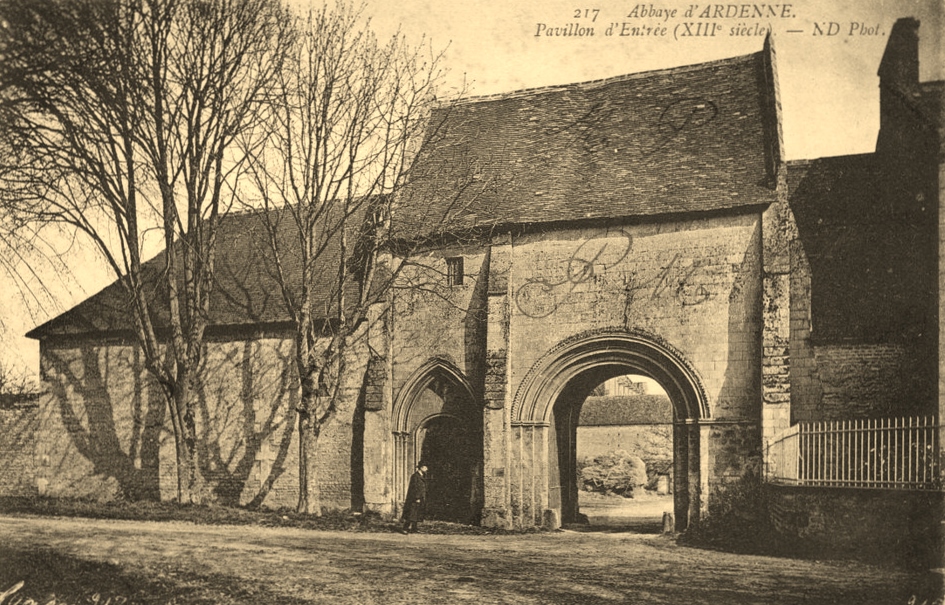 The Abbaye d'Ardenne — divisional headquarters of the 12th SS Panzer Division, June 1944.